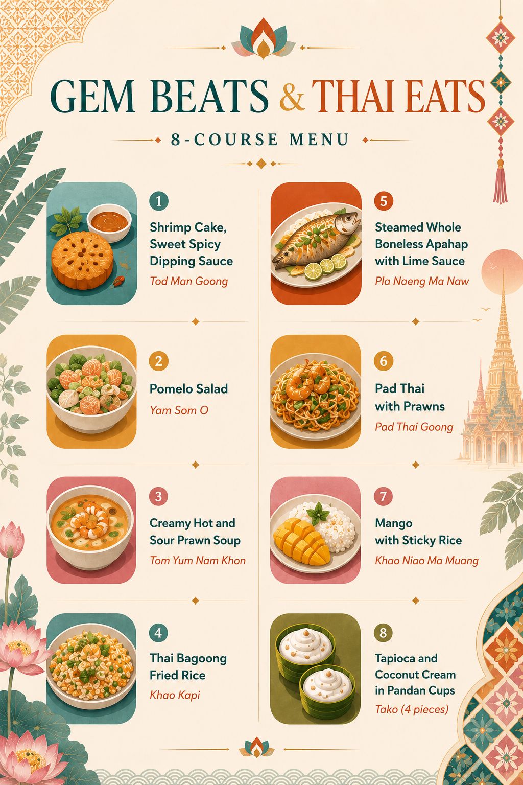 Gem Beats & Thai Eats